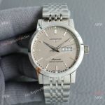 Copy Longines Record Citizen Watches Stainless Steel Gray Dial 40mm